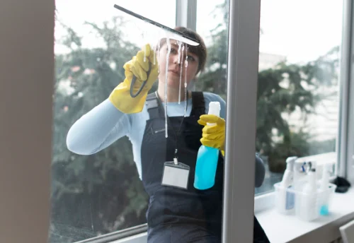 Nettoyage de vitres intérieures et extérieures à Dinan